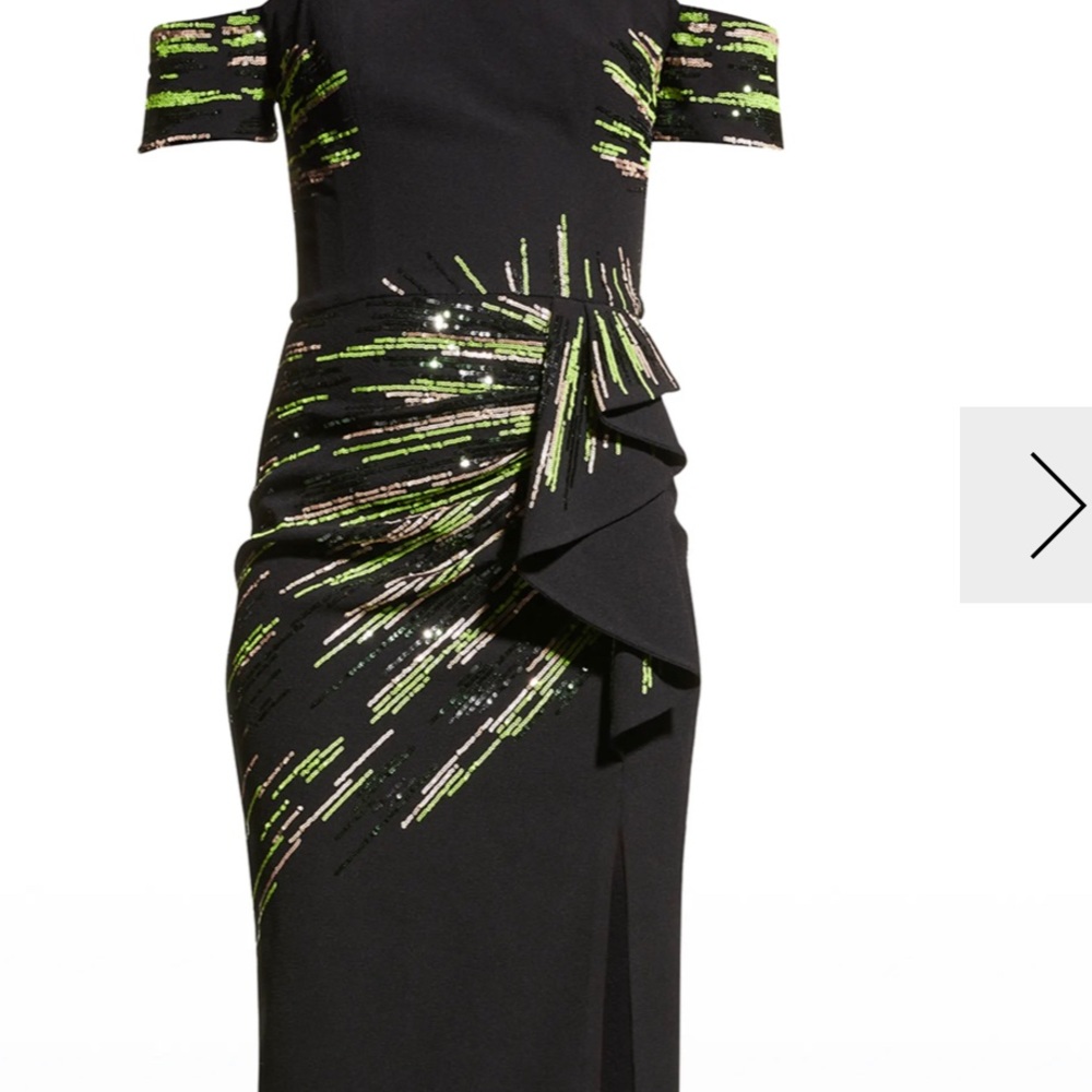 Dress The Population
Alani Off-the-Shoulder Sequin Midi Dress